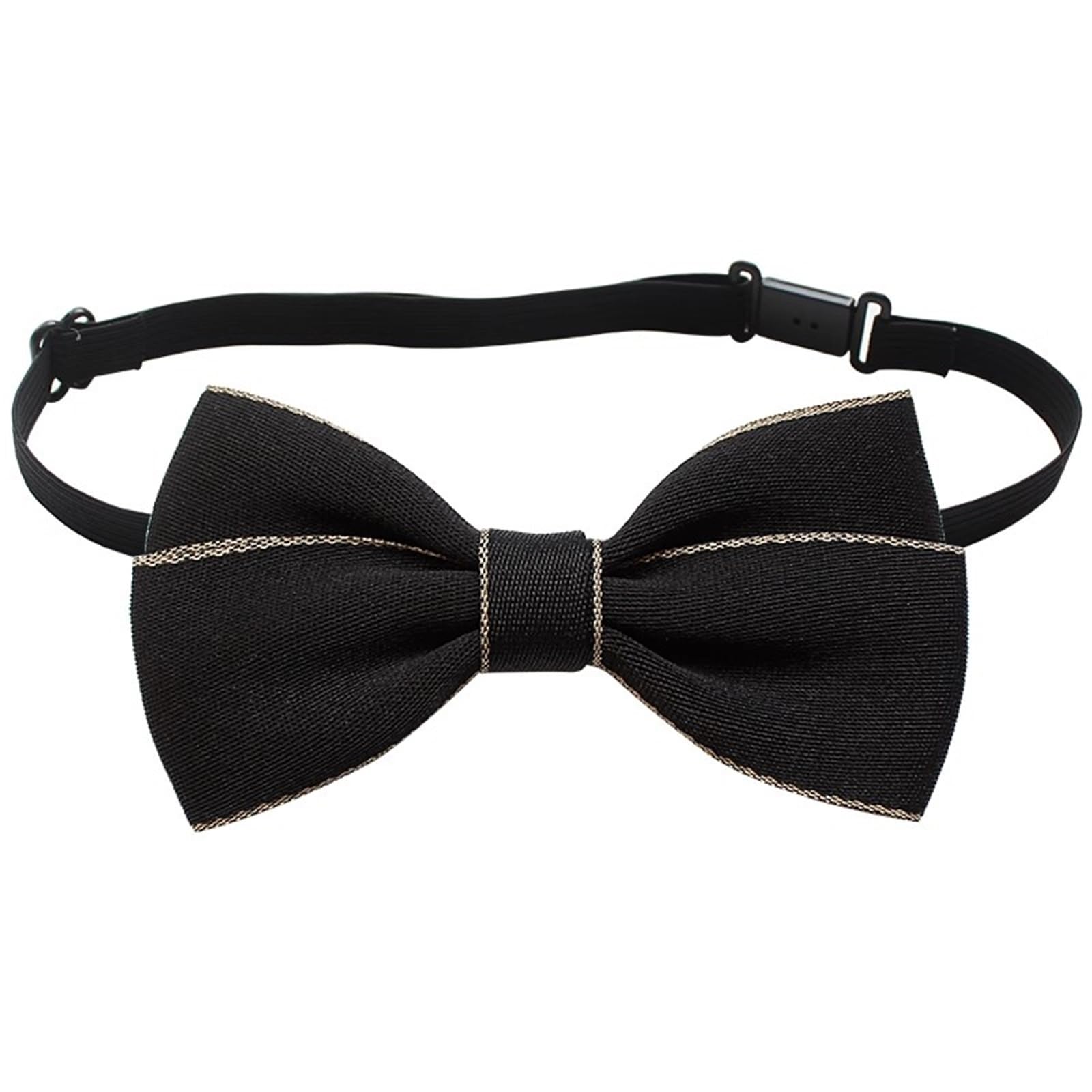 MXMZSRTH Pajaritas Steampunk Pajarita for hombre, bufanda de bolsillo sin pliegues, conjunto de bufanda for el pecho, accesorios for pajarita de boda, padrinos de boda, Collar de flores for padrinos de boda