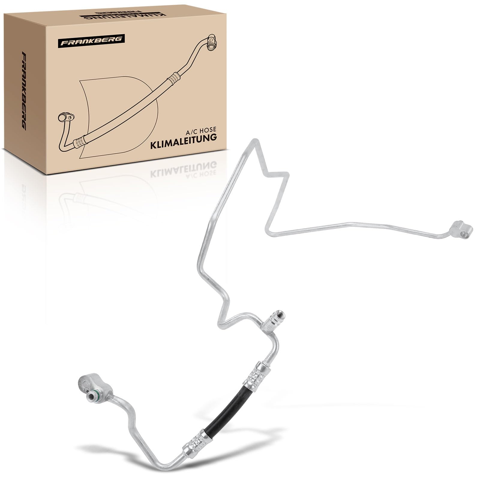 Frankberg Klimaleitung Kompatibel mit A3 Cabriolet 8P7 2008-2013 Leon 1P1 2006-2012 Golf Plus 521 5M1 2004-2013 J.e.t.t.a III 1K2 2005-2010 E.O.S 1F7 1F8 2006-2015 Replace# 1K0820741CM