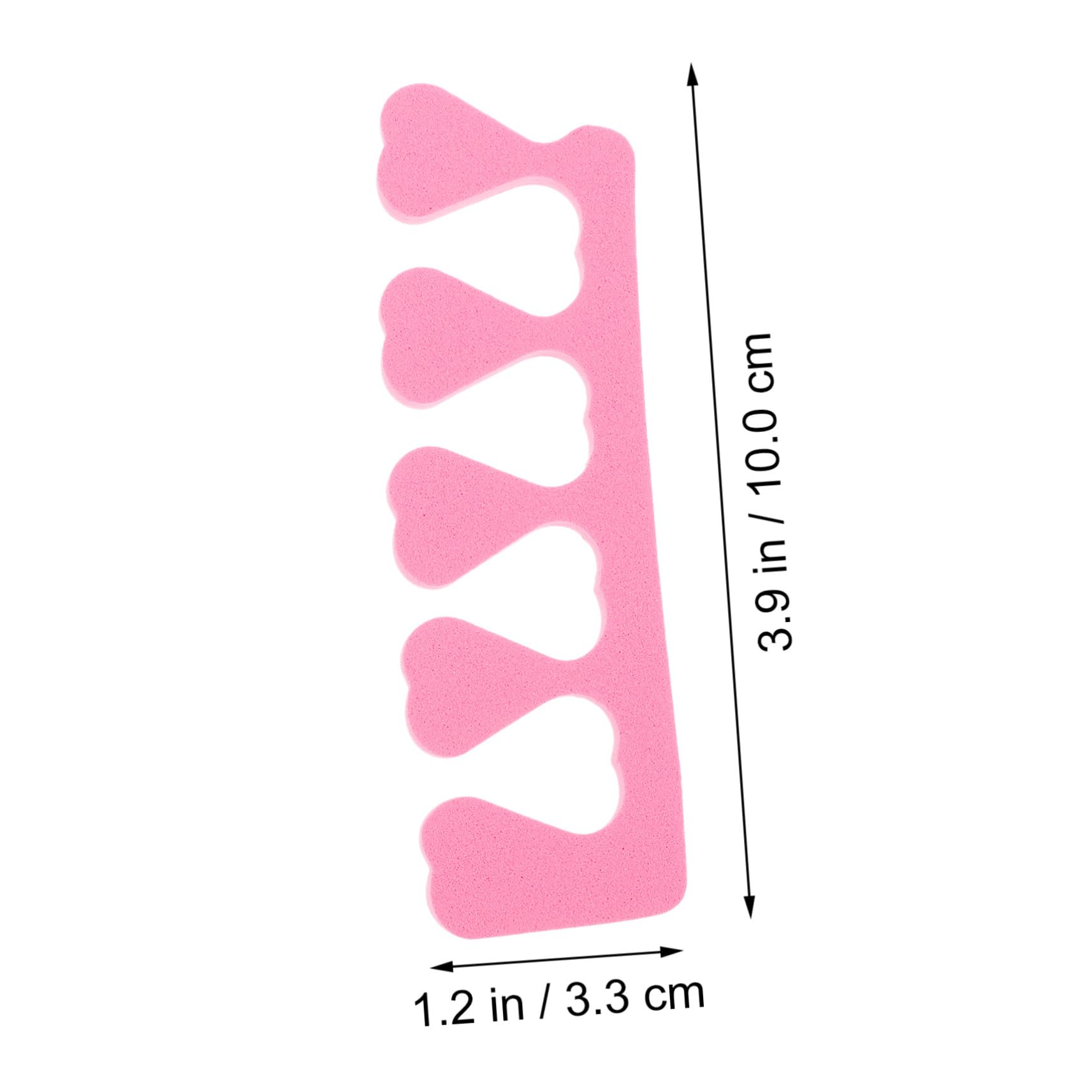 Gogogmee Toe Separators for Women 100pcs Toe Spreader Nail Manicure Kit Nail Art