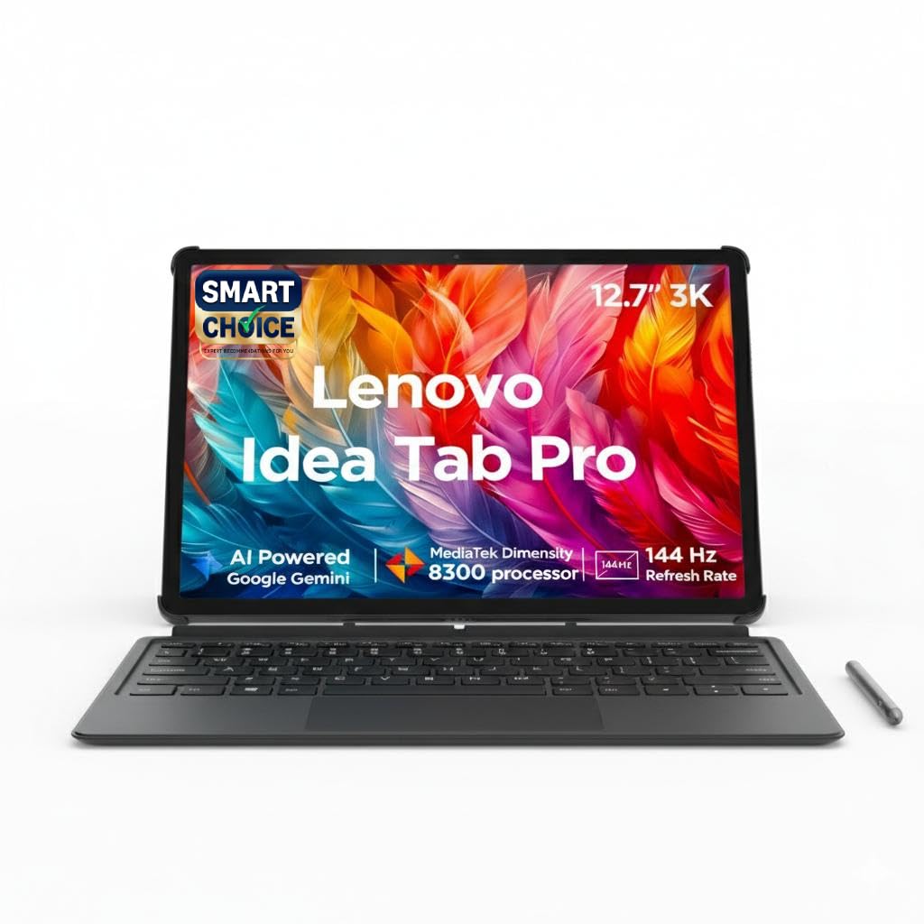 Lenovo {Smartchoice} Idea Tab Pro with Pen Plus & Keyboard|12.7" 3K Di