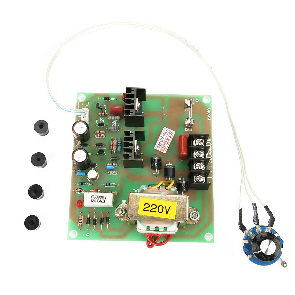 Vikye Regolatore di velocità del motore, DC 220V 750W Regolatore di velocità regolabile per macchine ad alta tensione DC ad alta tensione come il miglioramento domestico, piccoli torni