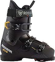Rossignol Evo 70 Men's Relaxed Fit Ski Boots - Beginner Comfort Snow Boots Black 104mm Last
