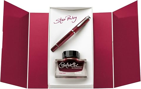 Pelikan GS-M205 Star Ruby Dolma Kalem Mürekkep Set B