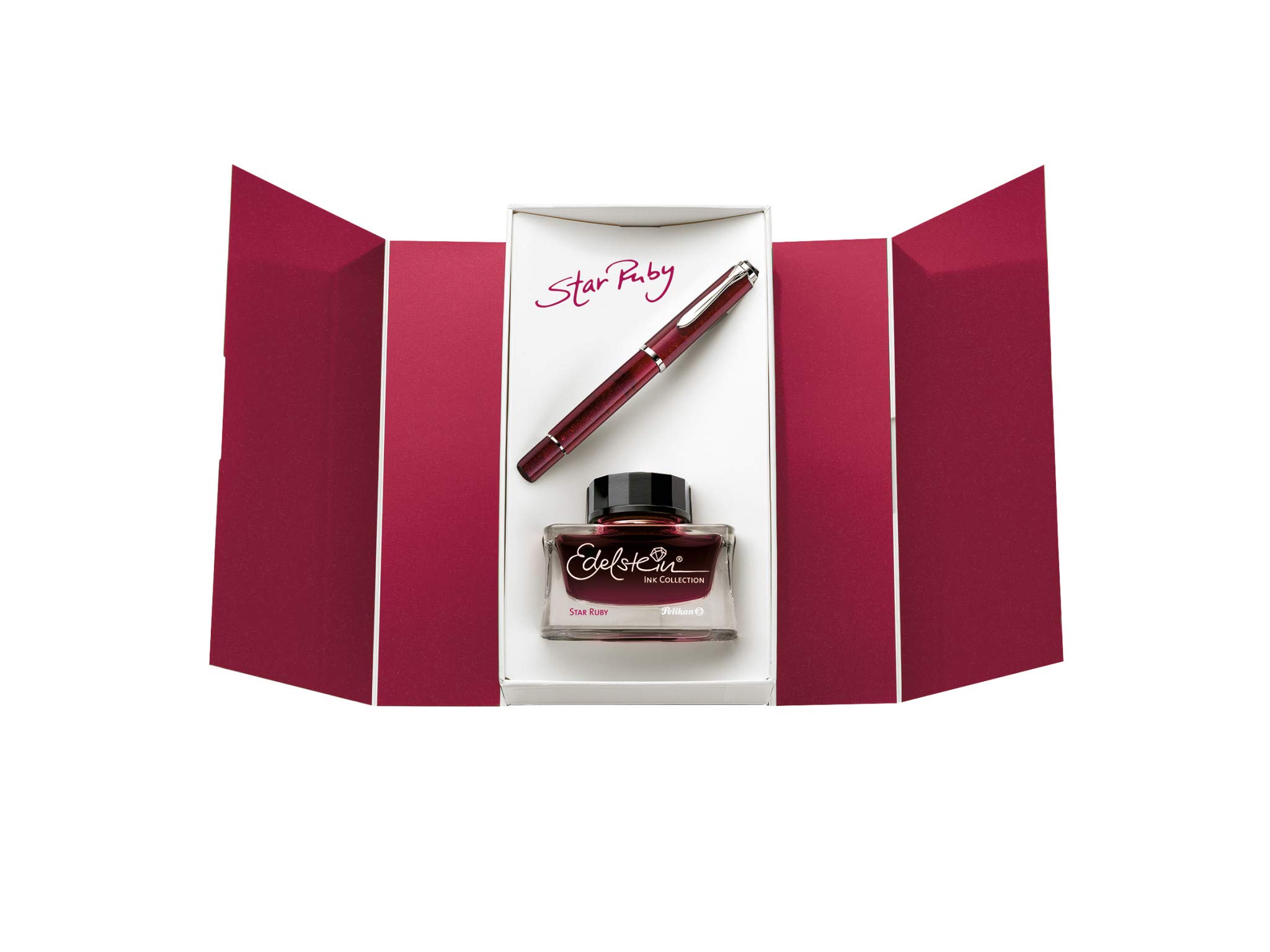 Pelikan GS-M205 Star Ruby Dolma Kalem Mürekkep Set B