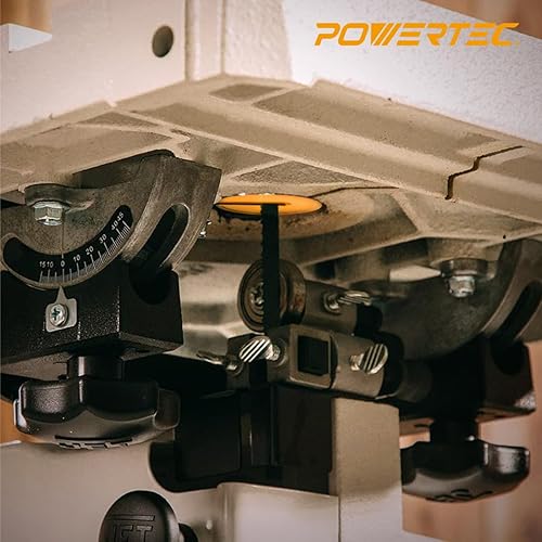 Miniatura 4 de POWERTEC 71086 Inserto de mesa de sierra de cinta de cero espacio libre para modelos de sierra de cinta Delta, diámetro exterior de 2-12 pulgadas x
