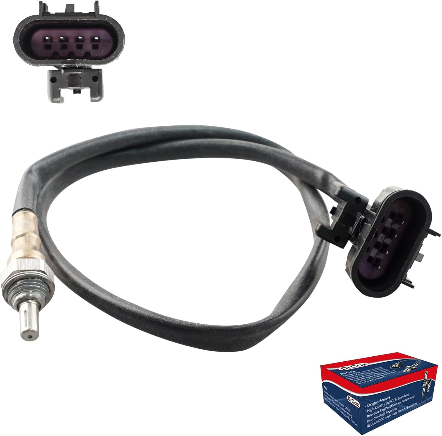 55213261A Oxygen O2 Sensor Upstream Air Fuel Ratio Compatible with Ducati Hypermotard SP 821 Bj Hyperstrada 939 Bj 2013-2016 Replace 55213262B 55213262C 55213261B