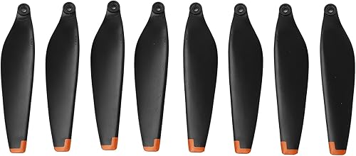 Miniatura 7 de HEEPDD Cuchilla de ala de dron, accesorio de dron de alta rigidez, tracción fuerte, ligera, hélice de dron fuerte (borde naranja)