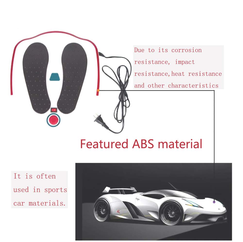 Masseur De Massage De Pied Shiatsu Massager De Circulation du Corps Boostez Votre Pompe De Muscle De Veau pour Stimuler La Thérapie De Circulation De Sang pour Soulager La Douleur.