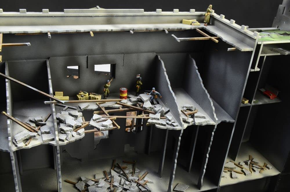 Italeri 6195 Berlin 1945 Fall of The Reich, Scala 1:72, Plastic Model Kit, Modello in plastica da Montare, modellismo, Battle Set, Diorama