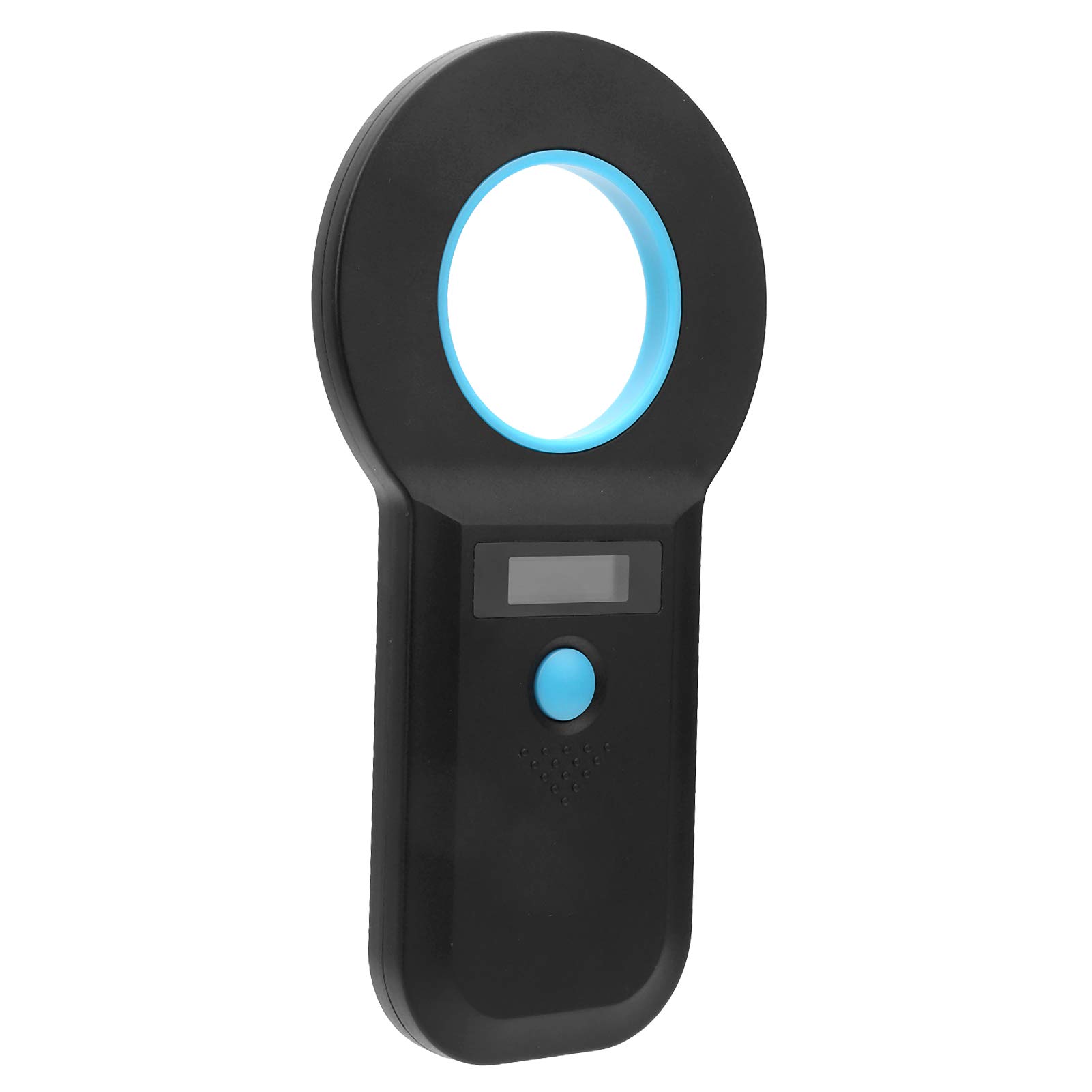 Lecteur d'identification animale, Scanner Bluetooth à puce électronique pour lecteur de puce animale pour RFID poulet/canard/oie/porcs/bovins/mouton Microchip (134.2Khz / 125Khz) Rechargeabl