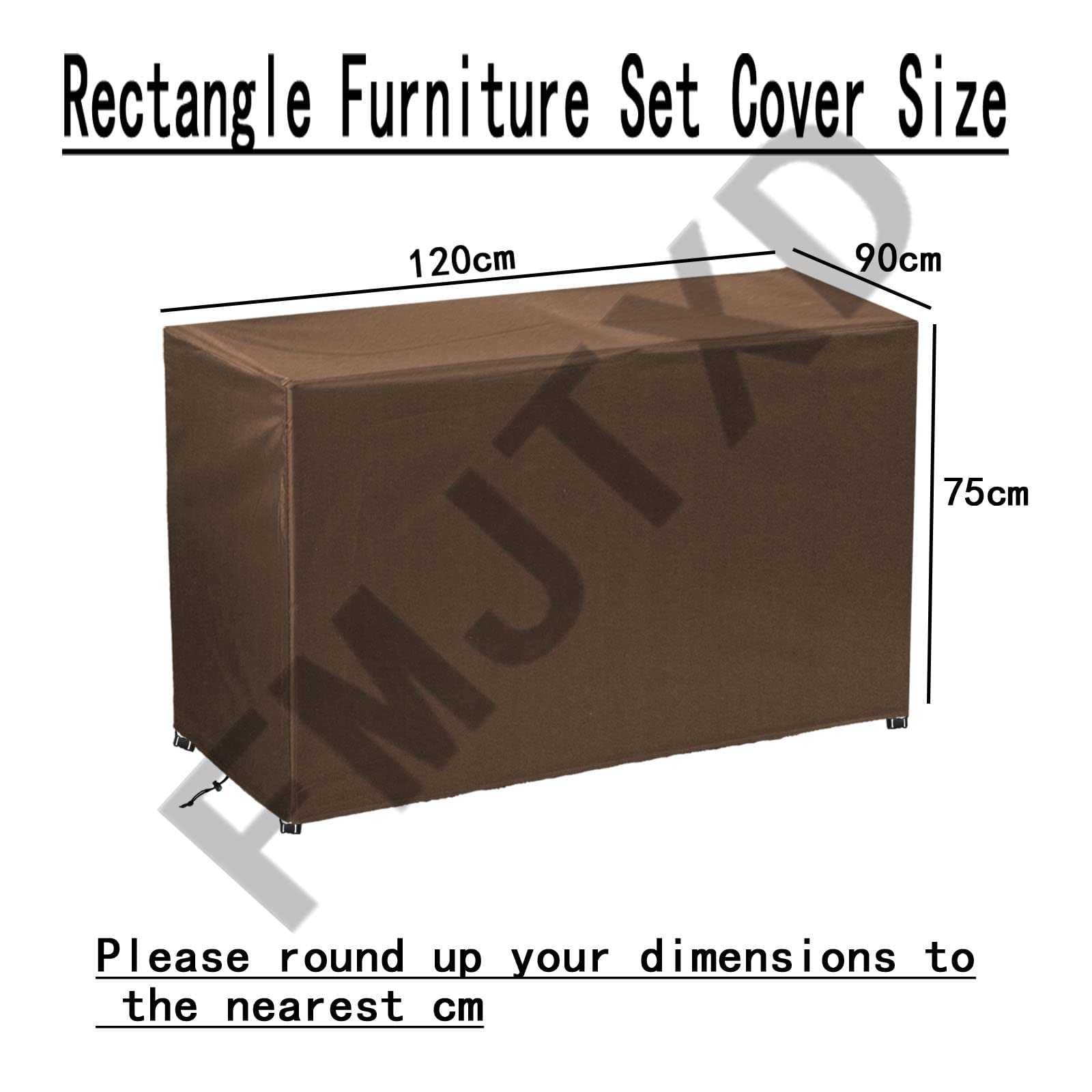 Fundas Para Muebles De Jardin Funda Impermeable Para Muebles De Patio Al Aire Libre, Tela Oxford 420D, Fundas Para Muebles De Jardín, Para Sofá De Ratán, Mesa, Silla, 180 X 140 X