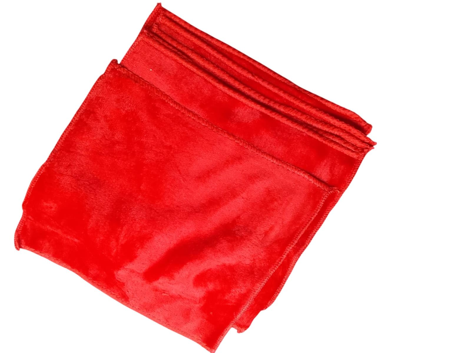 Multipurpose Red Velvet Handkerchief Combo Set of 12| Premium Soft Touch Hankies for Women & Gift Giving-image-37