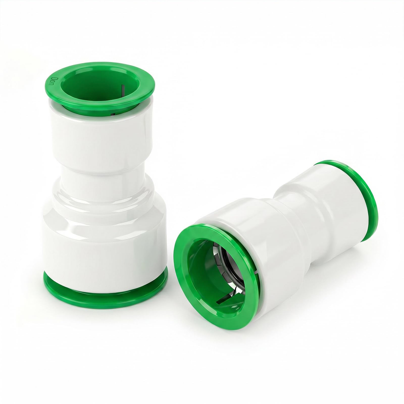 TAILONZ 2Pcs 50x32mm PPR Push-Fit Straight Coupling