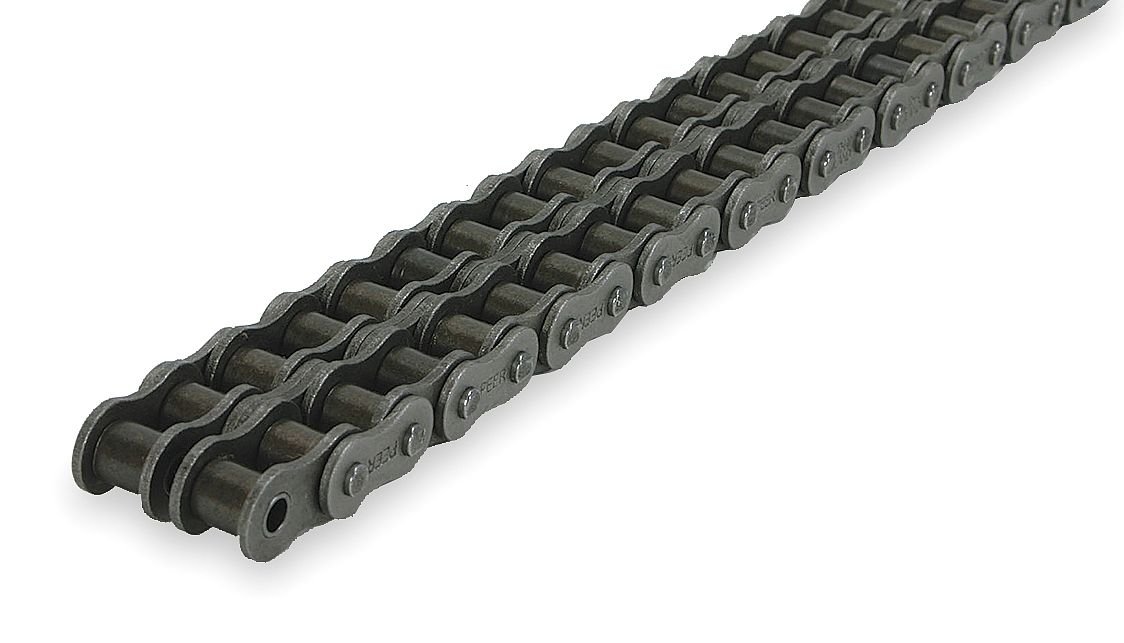 Dayton 2YDY7 Roller Chain, Double, Chain Size 50-2