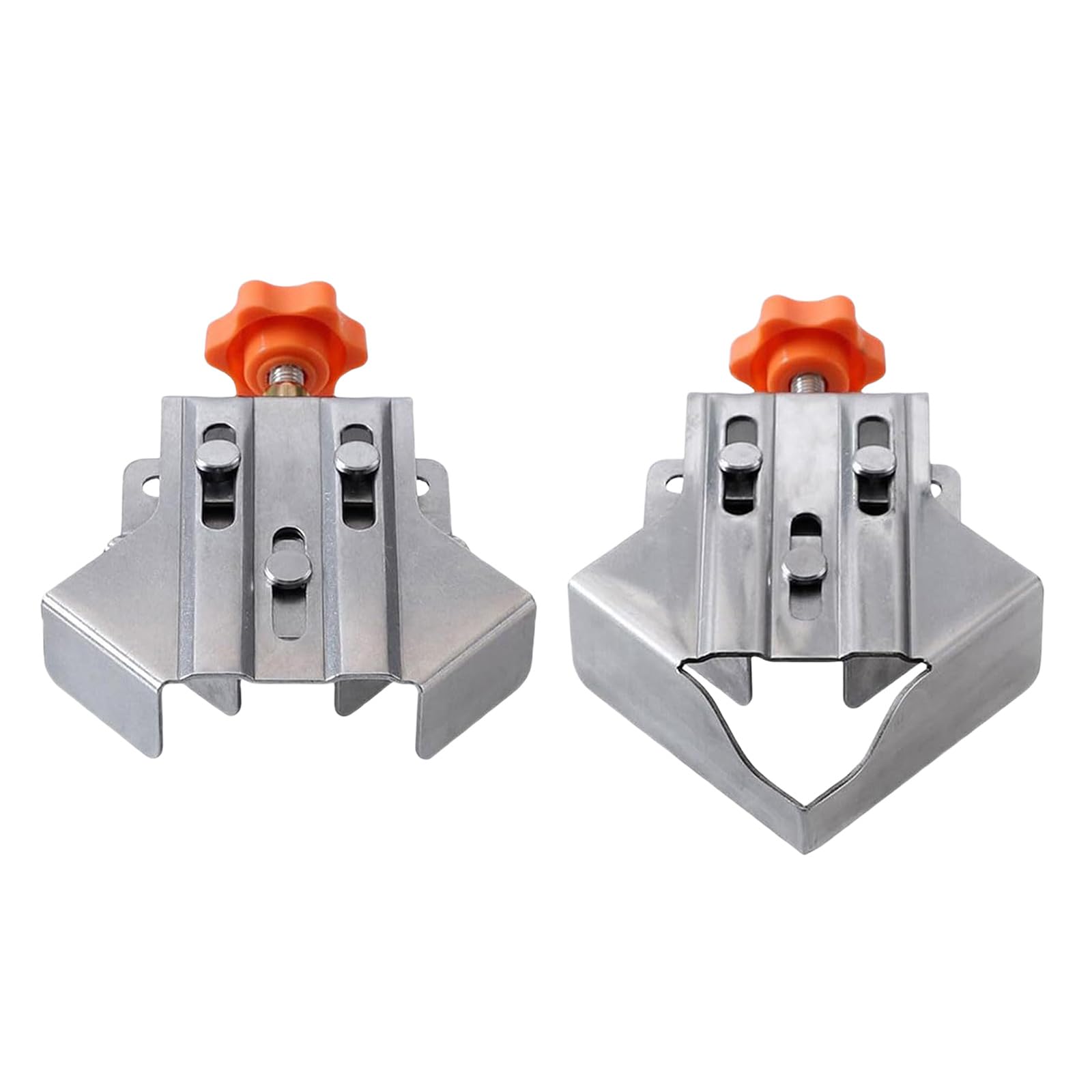 Ywluuoo Two Pack Corner Clamps For Woodworking 90 Degree Right Angled Adjustable Swing Jaw Aluminum Frame For Carpentry Right Angled Clamp