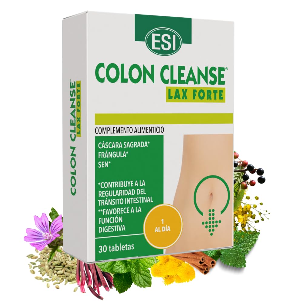 AngelicMistoColon Cleanse Lax Forte 30 Tabletas Alteraciones intestinales severas