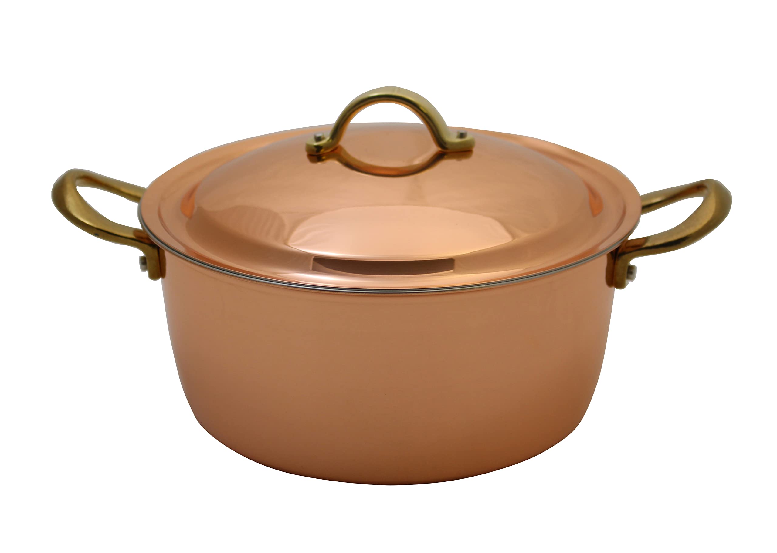 Shinkodo Pure Copper, Made in Japan, Play Cooking Saucepot, 7.1 inches (18 cm), Gift Wrapping Specifications