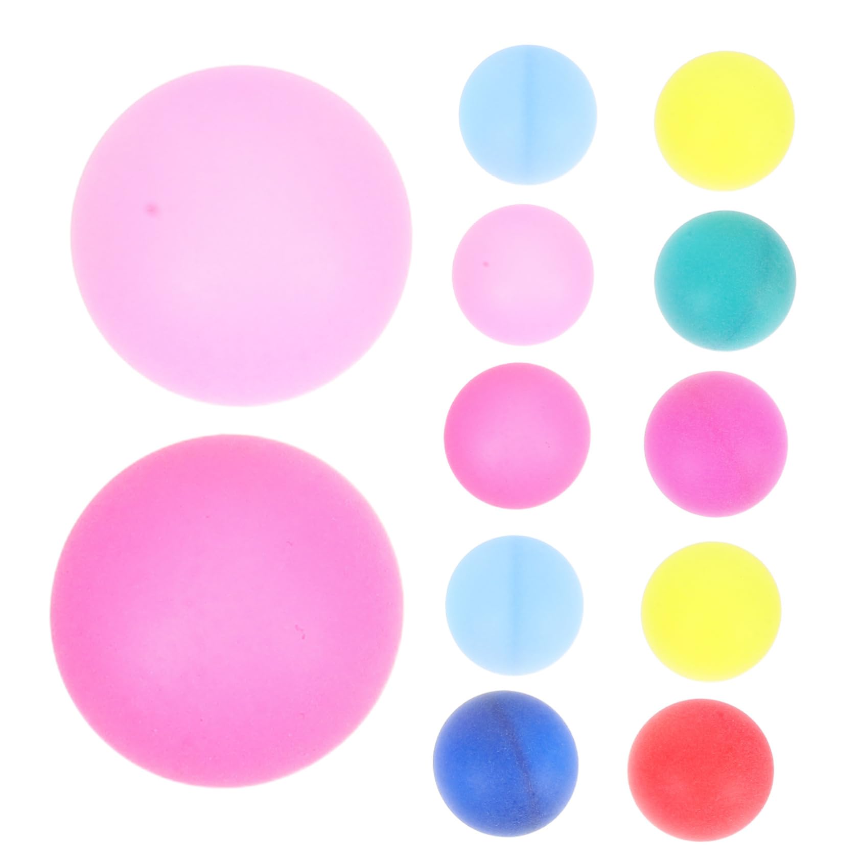 BESTonZON 150Pcs Colored Balls Multi Function Party Game Props for Raffles Crafts and Holiday Decorations Durable Lightweight and Easy to Use