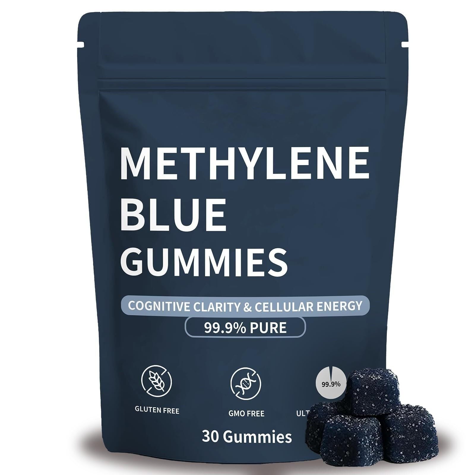 Photo 1 of Methylene Blue Gummies, Clear Thinking