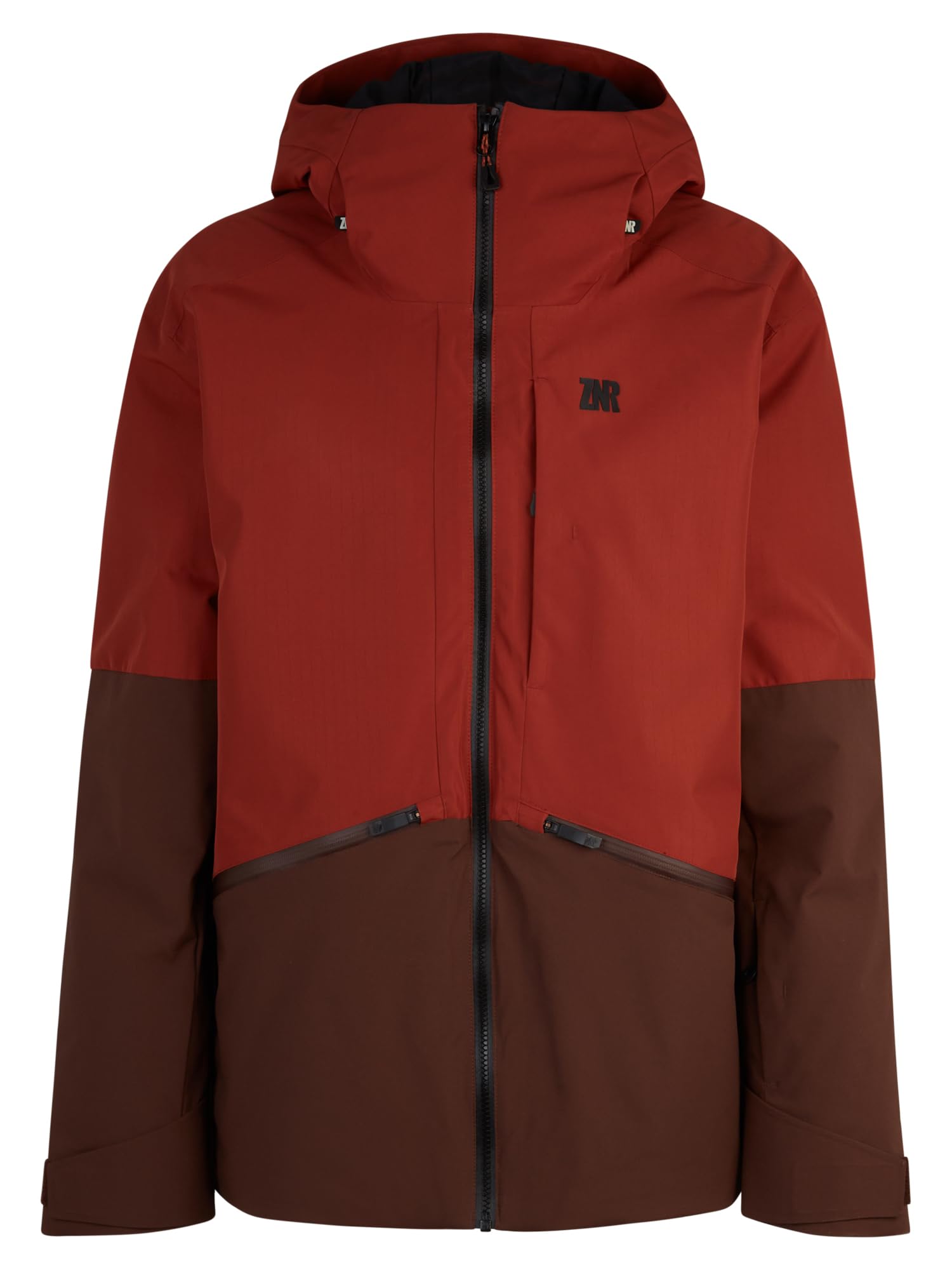 Ziener Herren Rikkard Ski-Jacke/Freeride | PFC frei, Wolle, wattiert