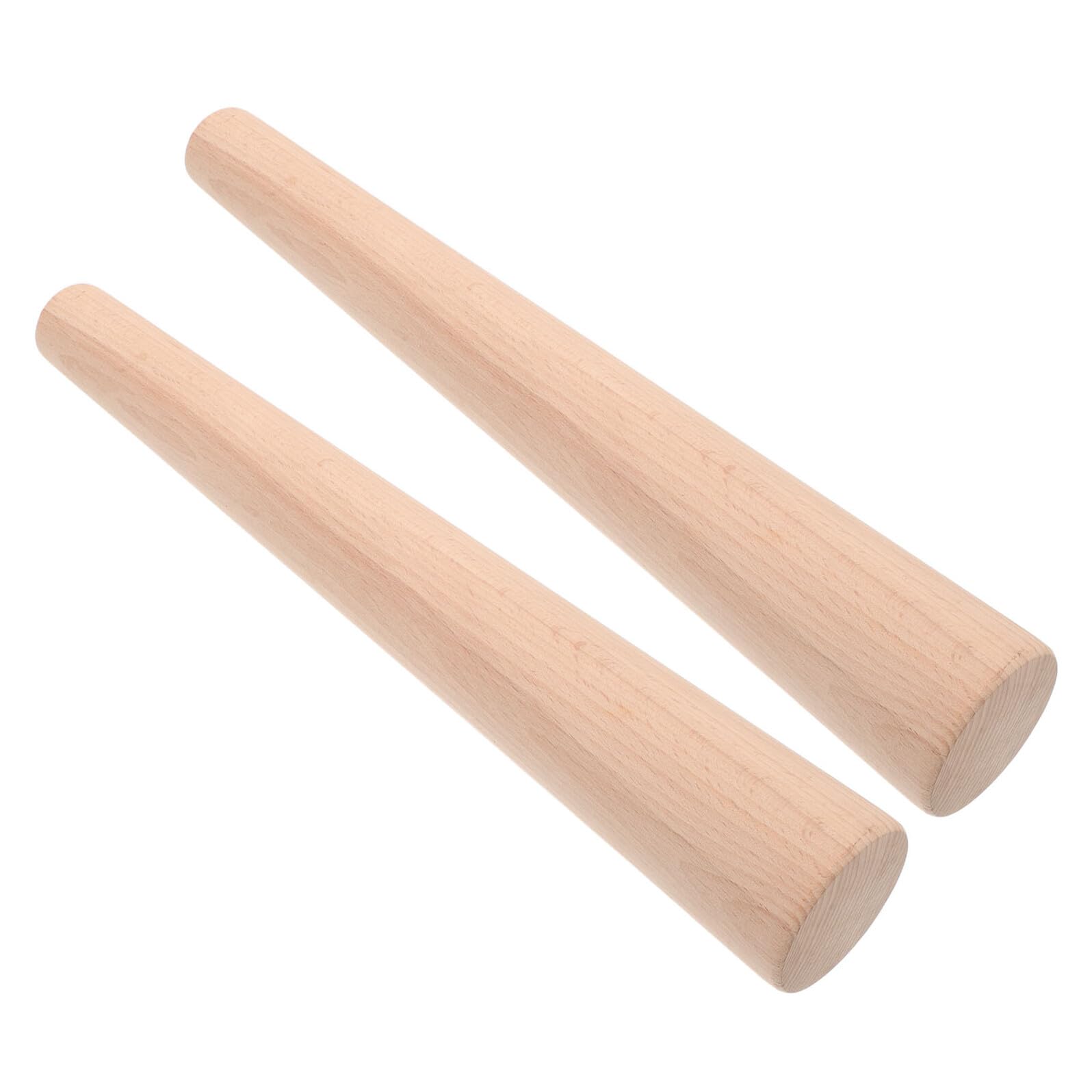 Pilon pour légumes en bois naturel Veemoon ustensile de cuisine maison 30 cm