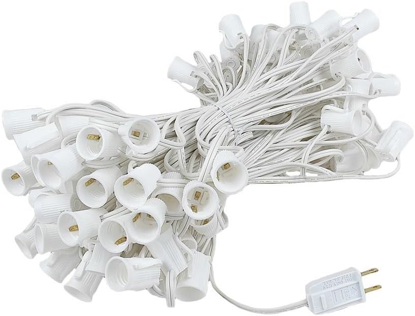 Novelty Lights 100 Foot C9 Outdoor String Light Christmas Stringer