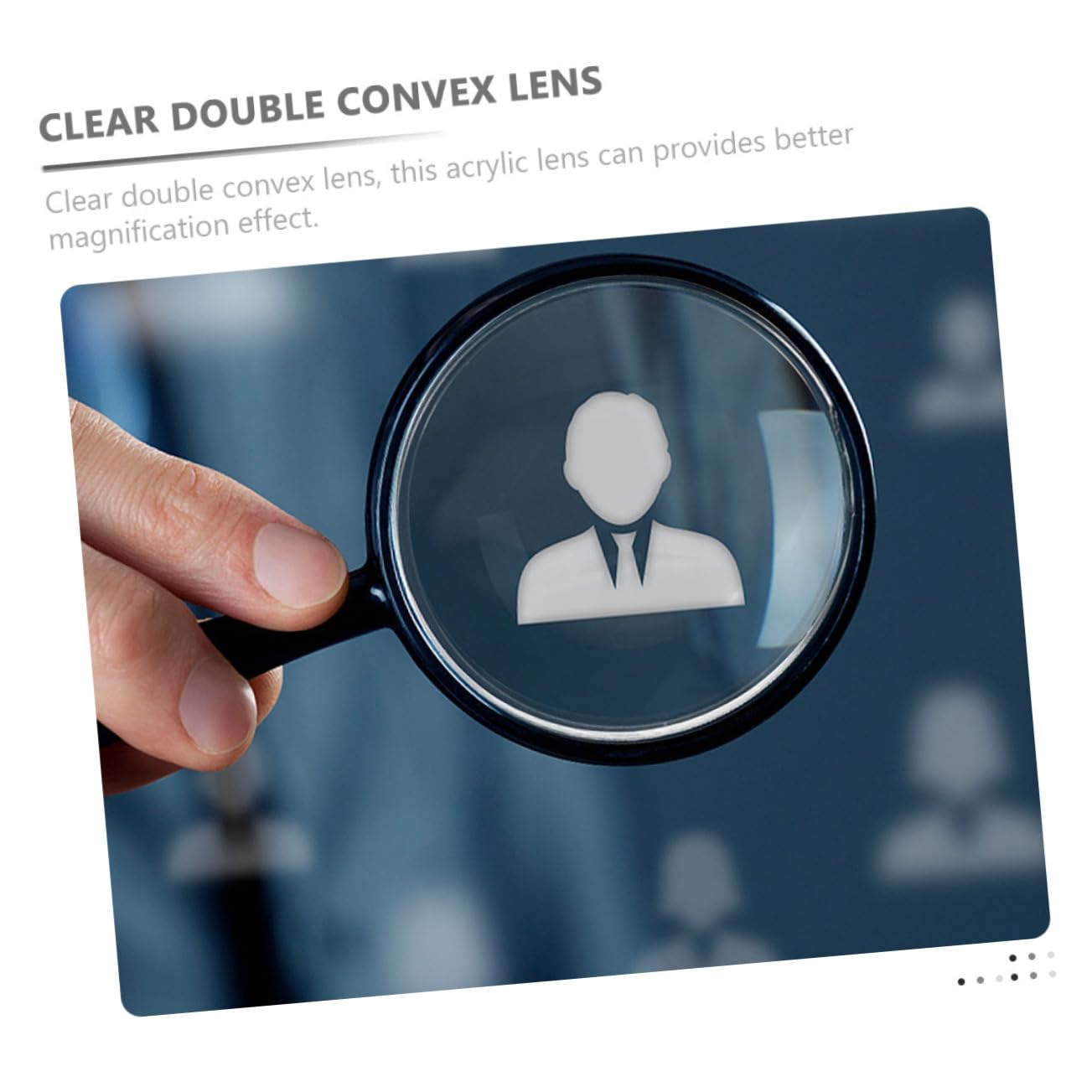OATIPHO 10Pcs Acrylic Convex Lens Accessories for Magnifier Making Durable and Portable Magnifying Lens for Enhanced Viewing Experience Easy to Install and Replace