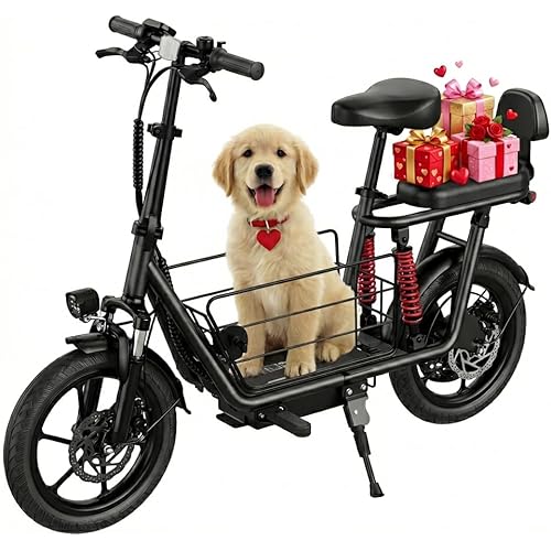 850W/ 819W Peak Electric Scooter with Seat, 20MPH & 25/40 Miles Range, Dual Suspension, Cruise Control, 14"/ 16" Folding E Scooters with Key Start & Basket