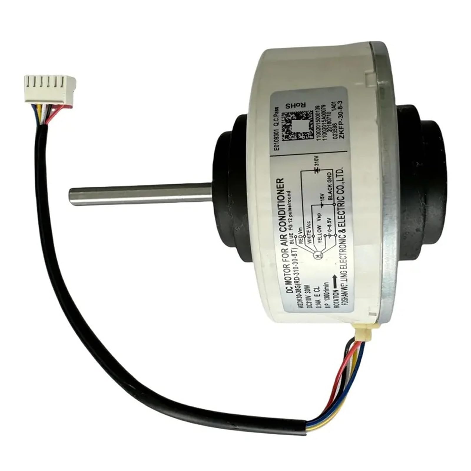 For WZDK30-38G Klimaanlage Motor RD-310-30-8T DC Bürstenlosen Lüfter, 30W Inverter DD