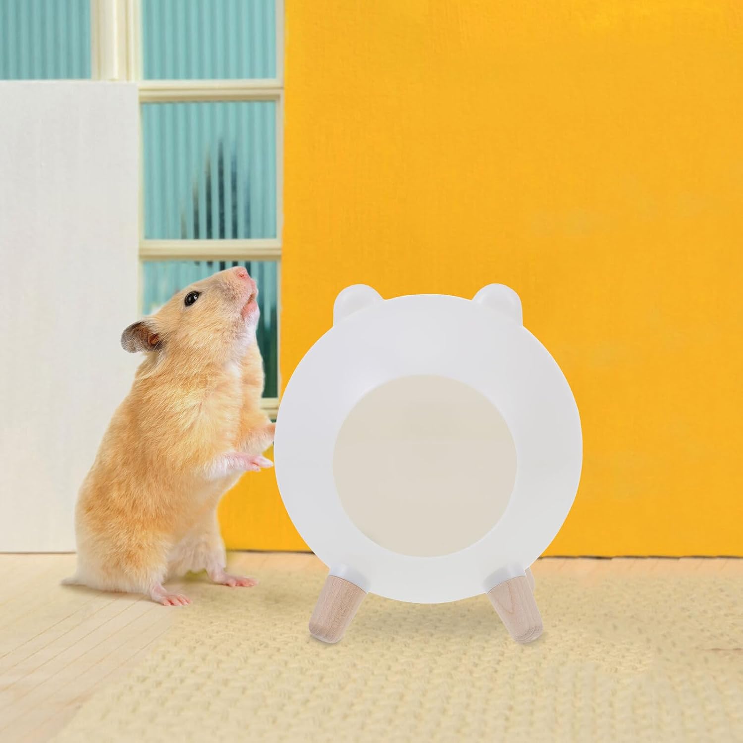 Small Pet Hideout House for Hamsters Hedgehogs Guinea Pigs Indoor Shelter Warm Cozy Sleeping Nest Small Animal Habitat Safe Resting Chamber