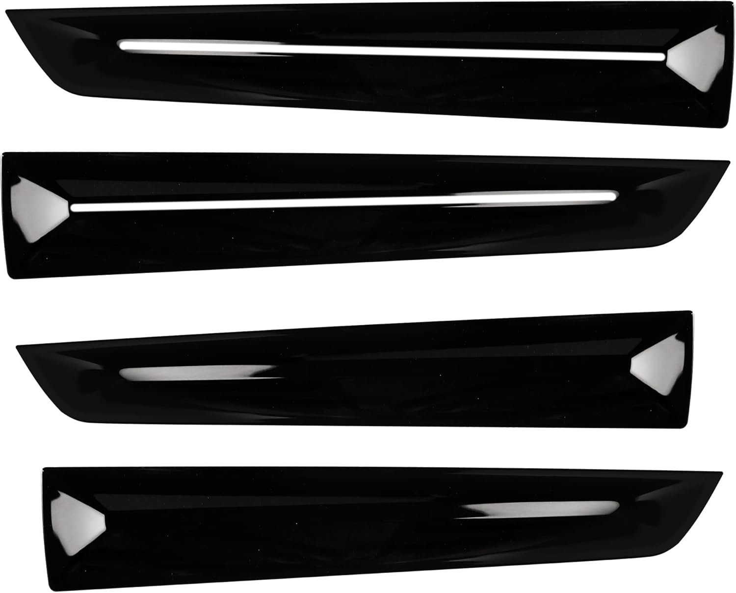 YINGTUU for Honda Civic 11th Gen 2022 2023 2024 2025 Accessories Car Interior Door Panel Strips Cover Decals Stickers 4 Pieces