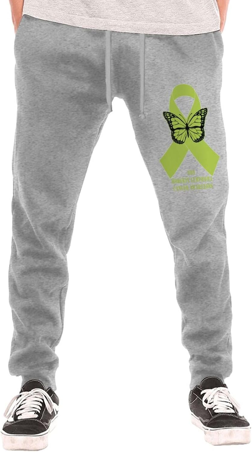 Non Hodgkin Lymphoma Cancer Awareness Men's Long Pants Athletic Running Pants Sports Pants