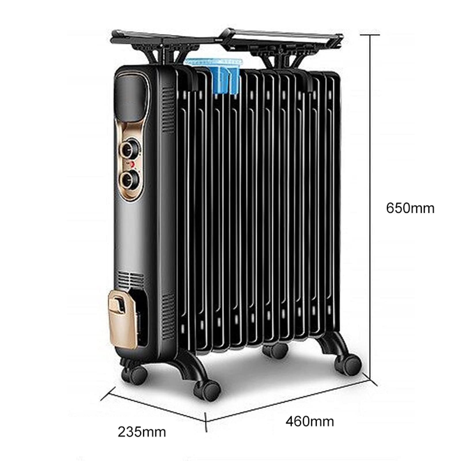 Amazon.co.jp : オイル入りラジエーターヒーター - ポータブル電気