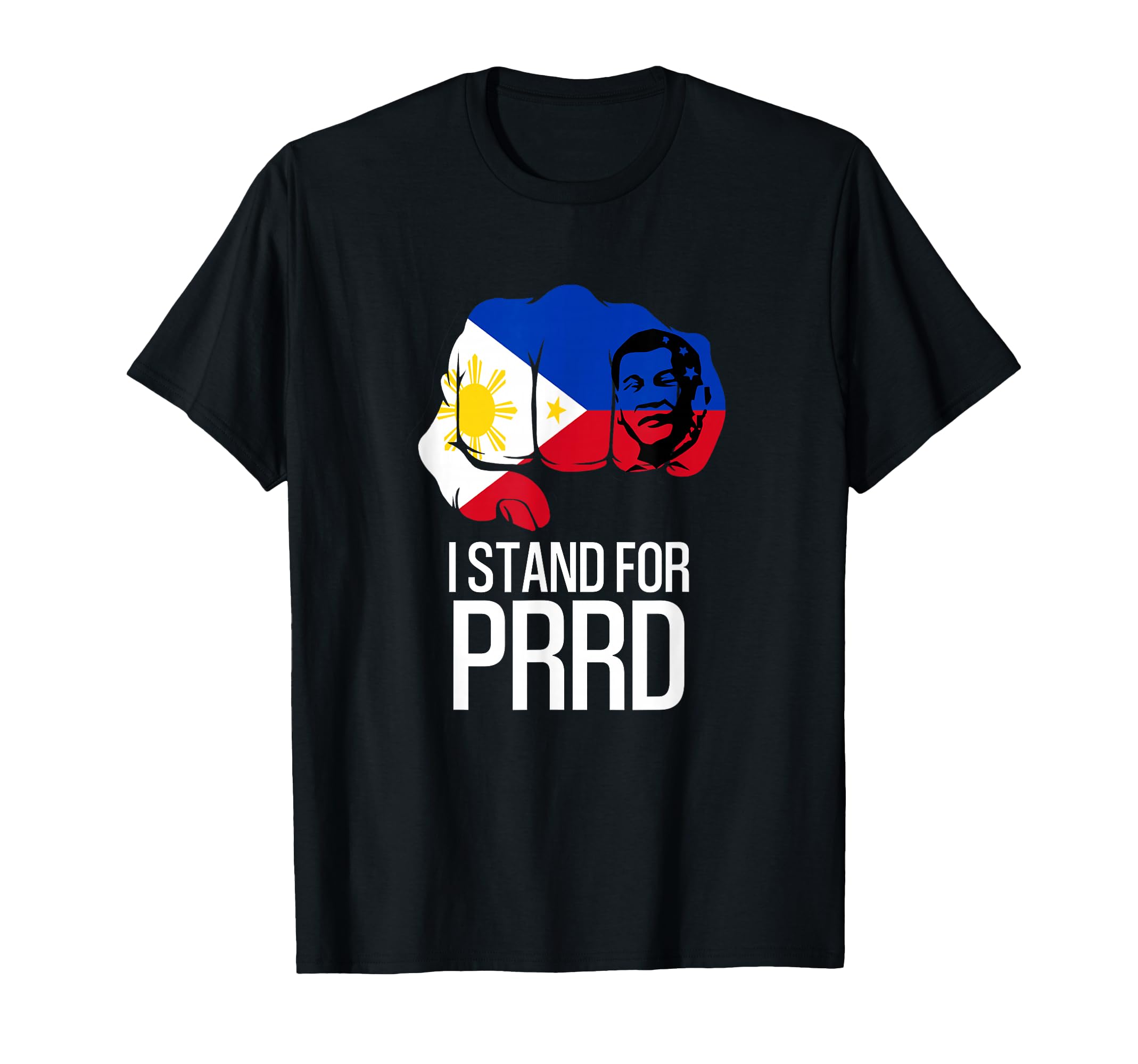 Photo 1 of I Stand with Digong Duterte PRRD DU30 Philippine Flag T-Shirt