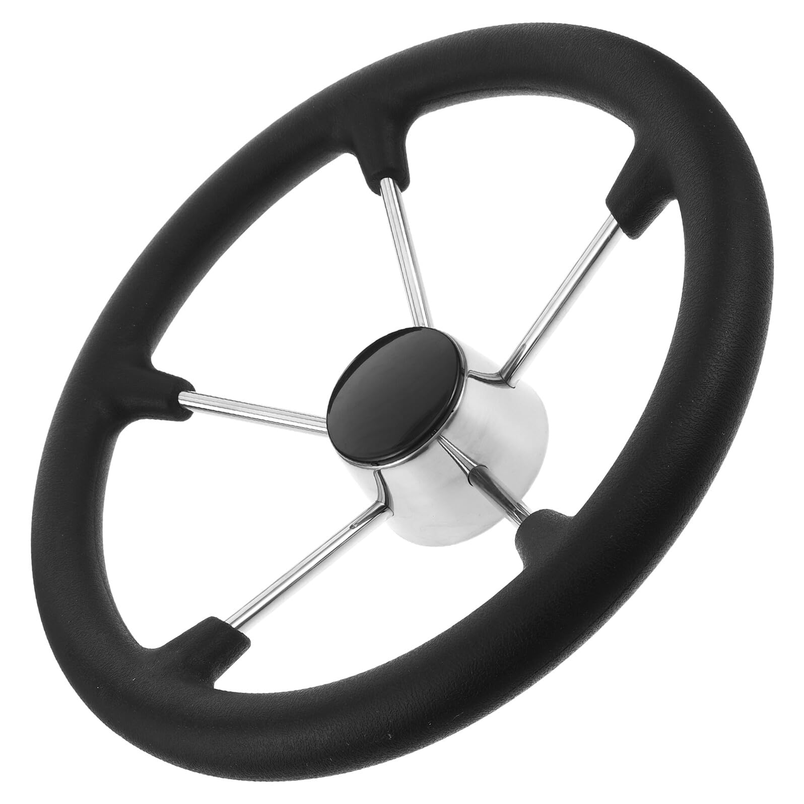Timone per Yacht in Acciaio Inox 13,5 Pollici Nero