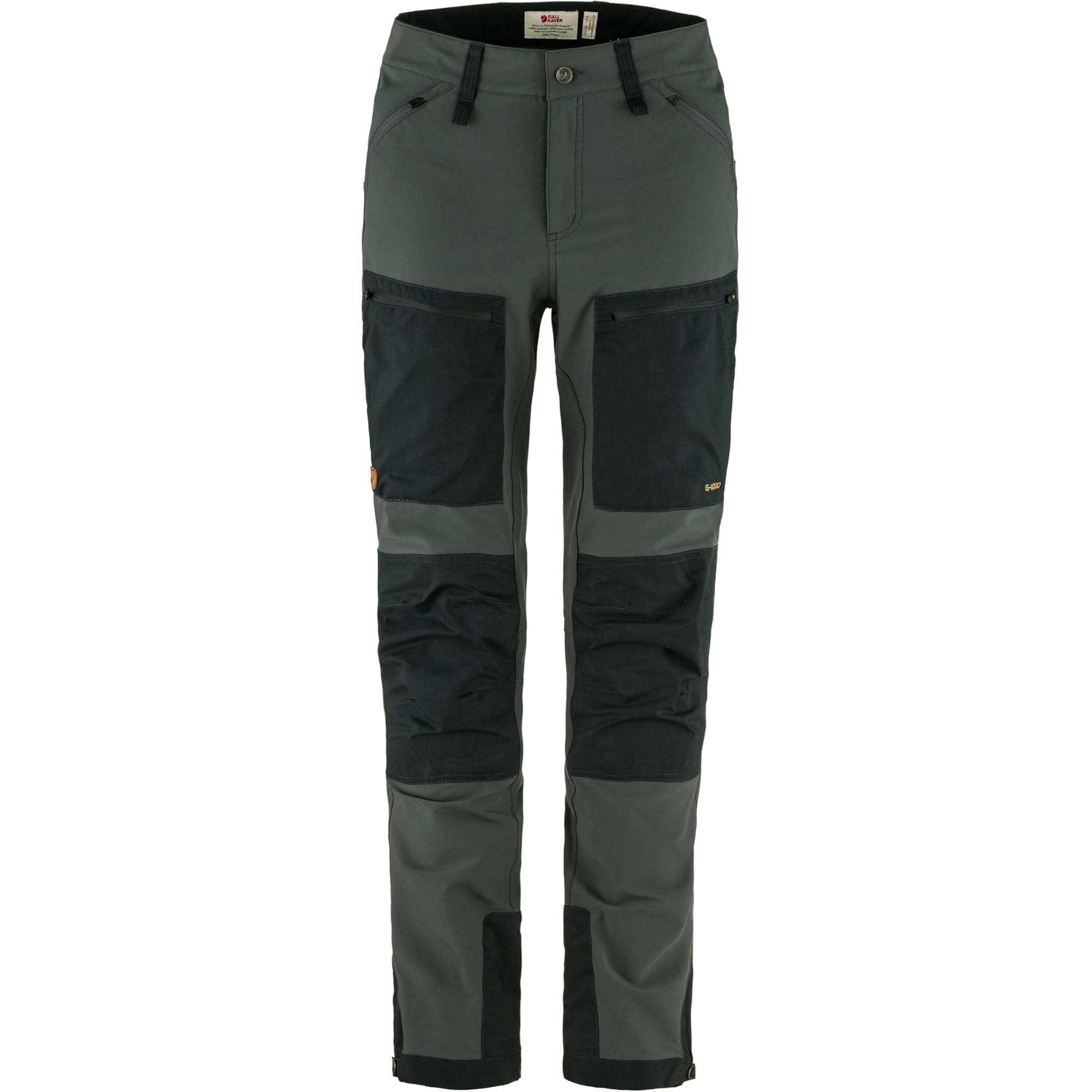 Fjallraven 14200141-050-048 Keb Agile Trousers W Pants Women's Basalt-Iron Grey Size 46/R