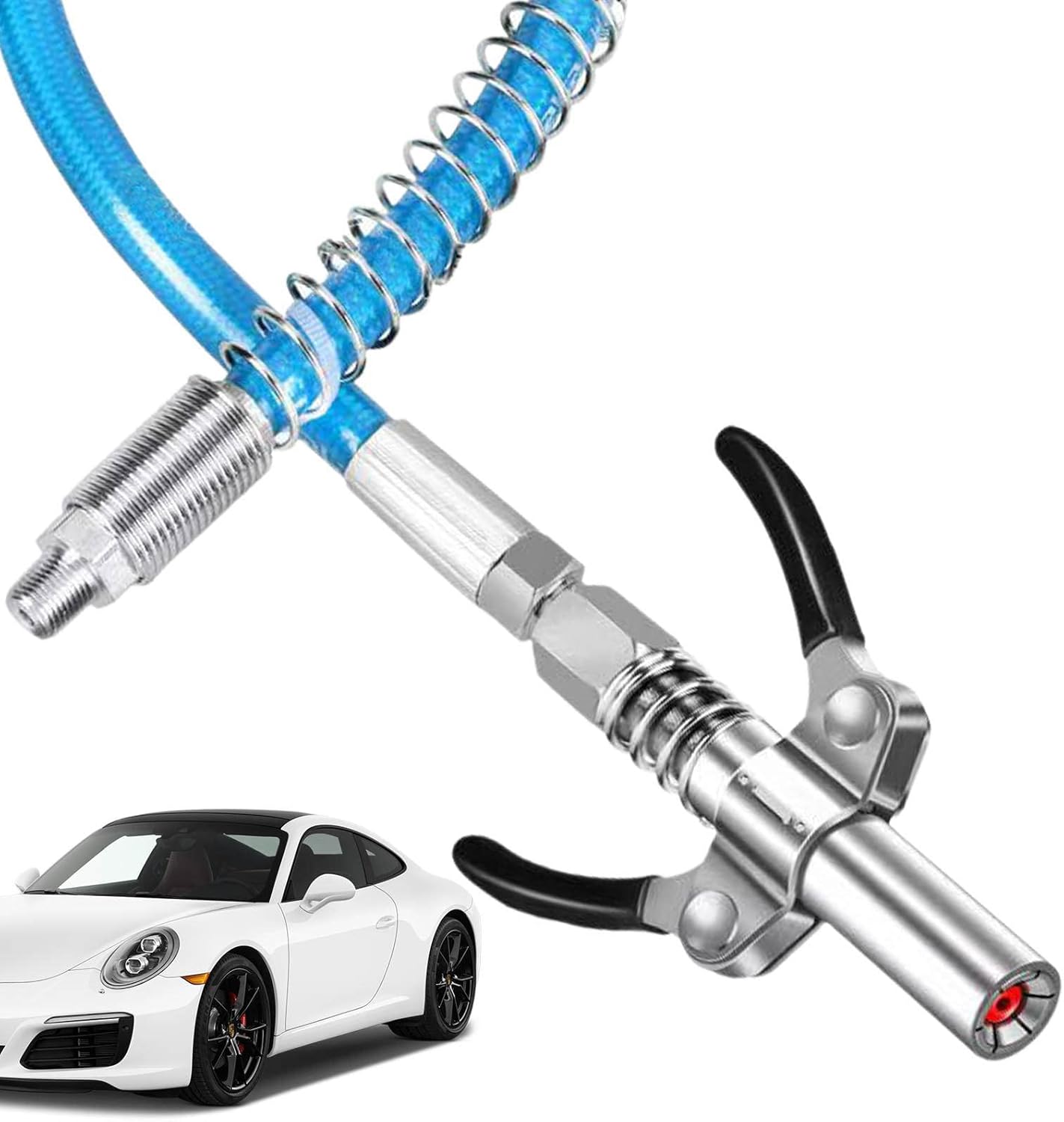 Amazon.co.jp グリースカプラー高圧グリースノズル グリース ガン クイックロックオングリースカプラー グリス カプラー フレキシ