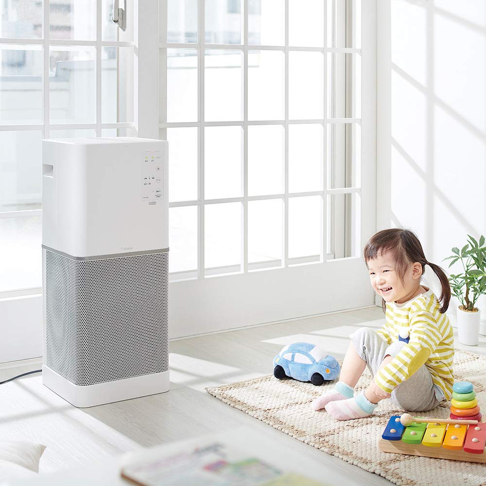 Amazon | 象印マホービン 空気清浄機 24畳対応 ホワイト PU-AA50-WA  