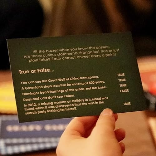 Miniatura 8 de Talking Tables Organiza tu propio juego de preguntas de presentación de juegos con Buzzer Interactivo y Diversión de ritmo rápido para que amigos y