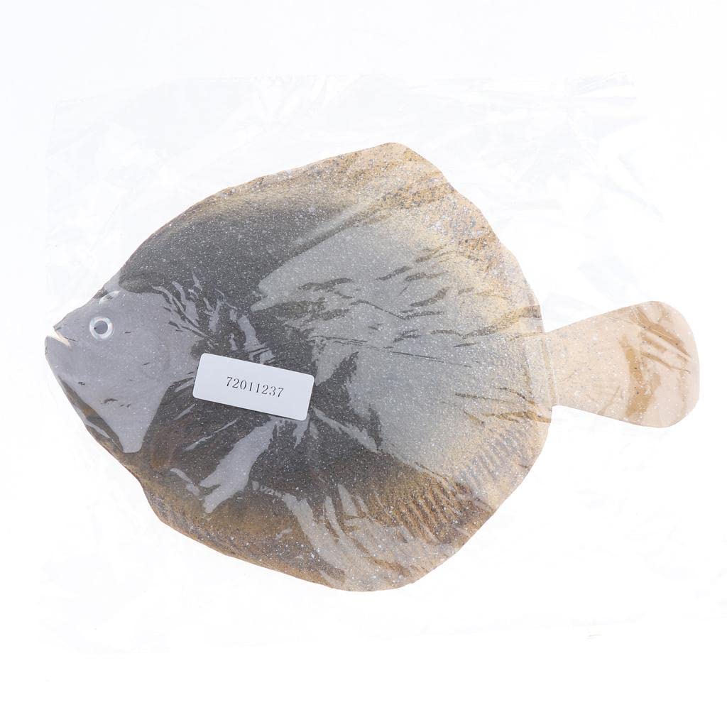 Aquarium Fish Tank Decora Artificial Simulation Turbot Fish Ornament