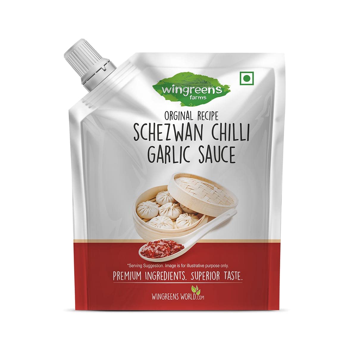 Wingreens Farms Schezwan Chilli Garlic Sauce, 200 g