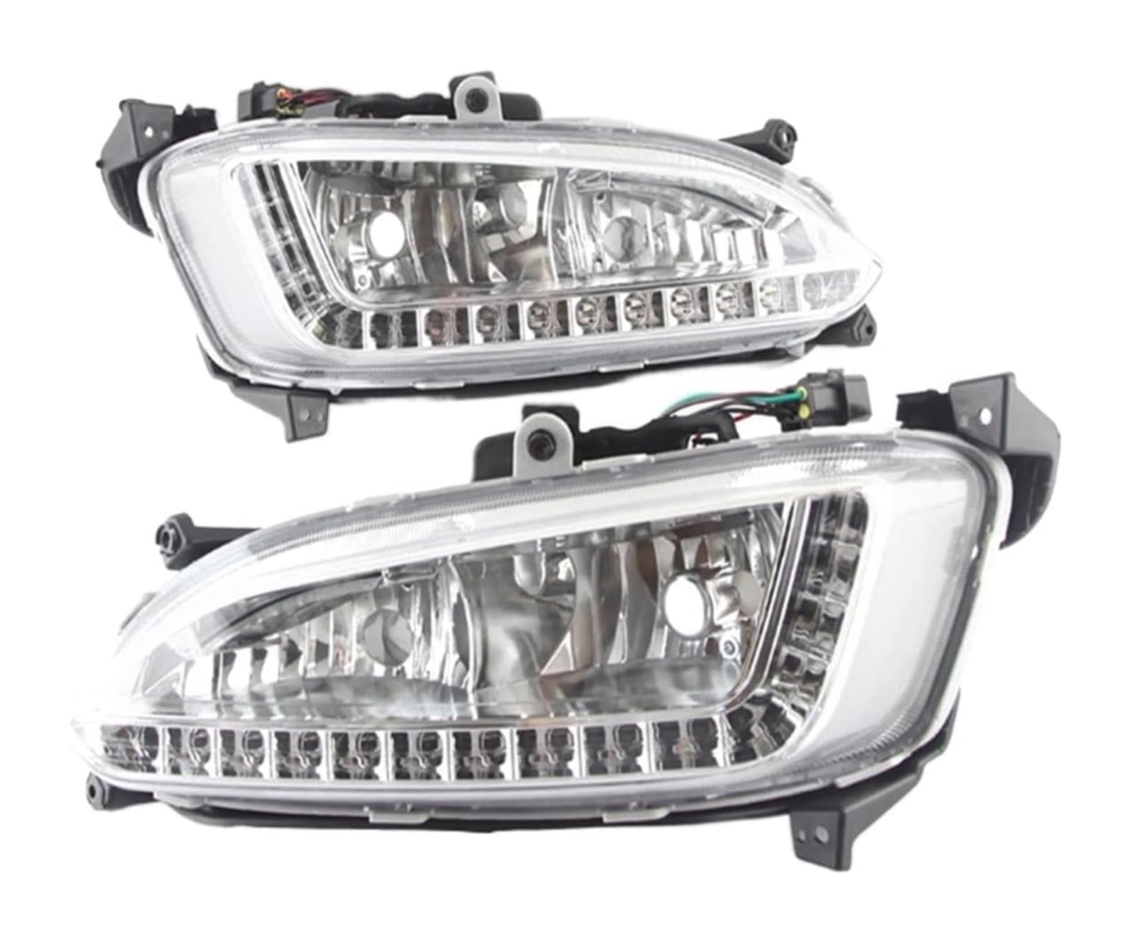 Freccia Specchietto Retrovisore Per Hyundai Per Santa Fe IX45 2013-2015 12V Luce Diurna Fendinebbia DRL Gruppo Ottico Anteriore Specchietto Retrovisore Indicatore Direzione
