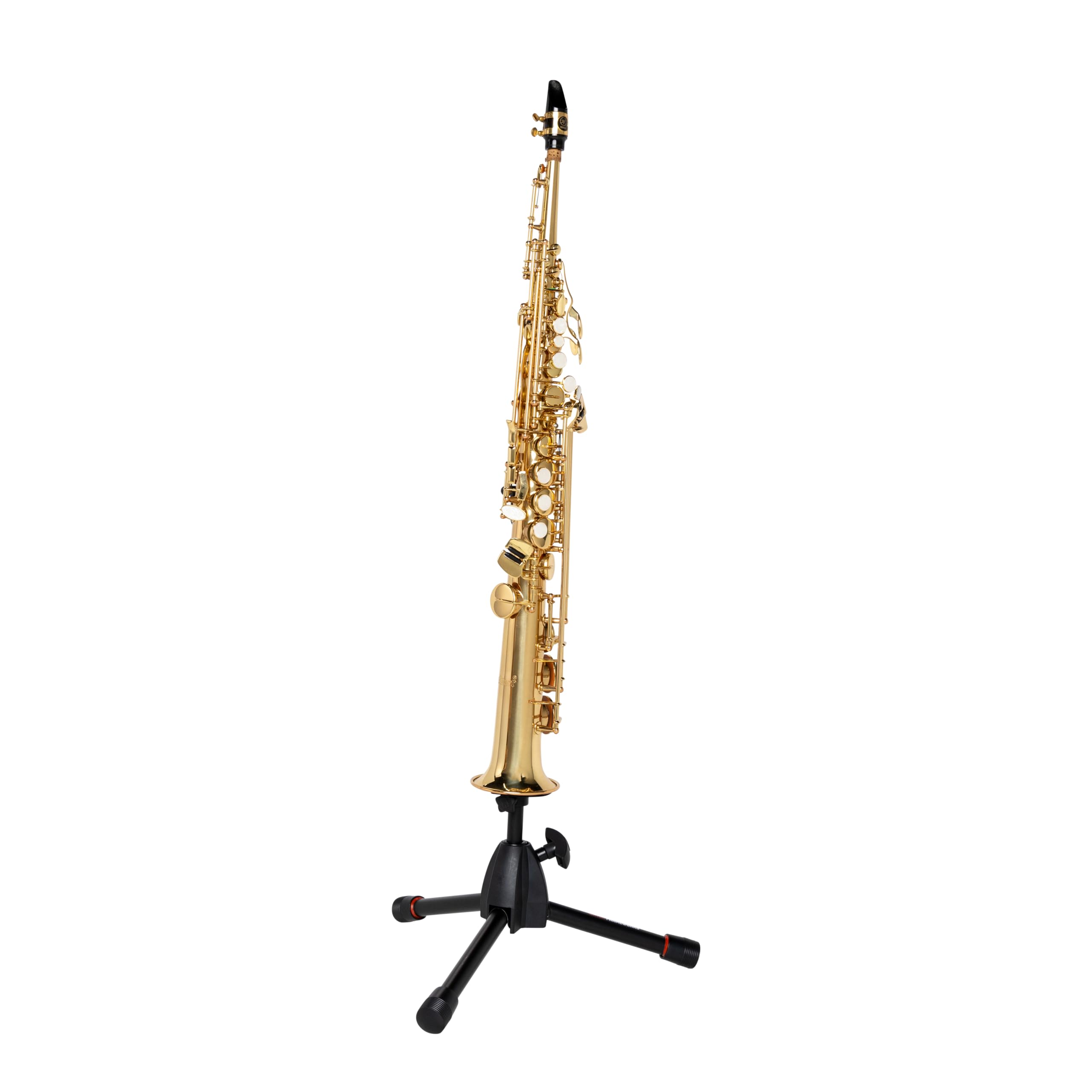 Gator Frameworks Recital Series Tripod Stand for Soprano Sax &amp; Flugelhorn; (GFW-BNO-SOPSAX)