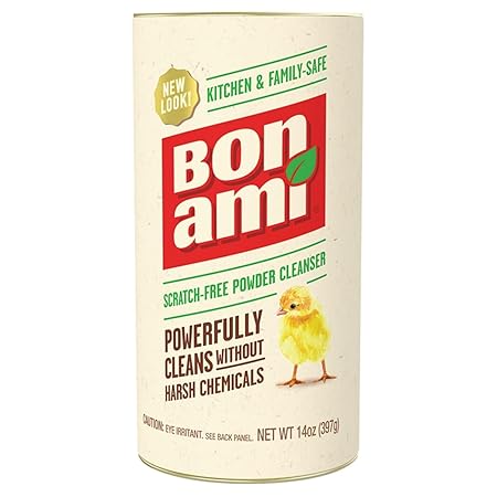 Bon Ami Polish and Cleanser Powder- 14 Ounce (Set of 6)