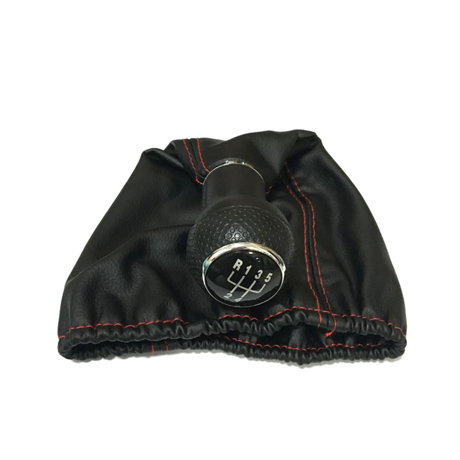 Shift Knob For Seat Ibiza 1996 1997 1998 1999 2000 2001 Black / Red Stylish