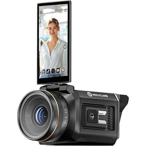 Hollyland VenusLiv V2 Wireless Live Streaming Camera, 4K30p/RTMP/USB-C/HDMI Video Output, Stream LAN/Wi-Fi, for Built-in Installed Tiktok/YouTube/Facebook/Twitch/Online Course Teaching Live Streaming