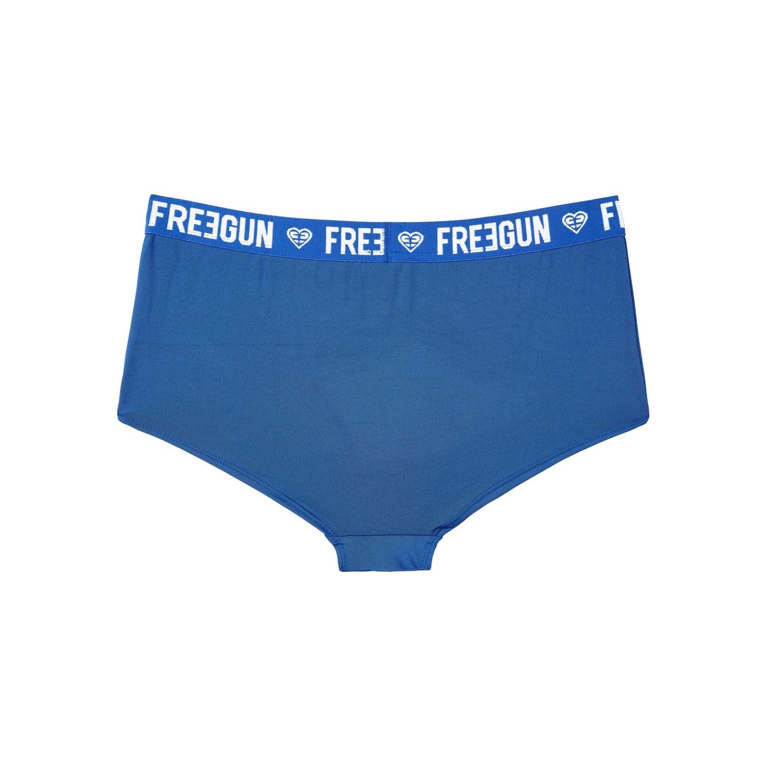 FREEGUN Shorty Fille, sous-vêtement Enfant Microfibre, Respirant et Confortable (Lot de 4)