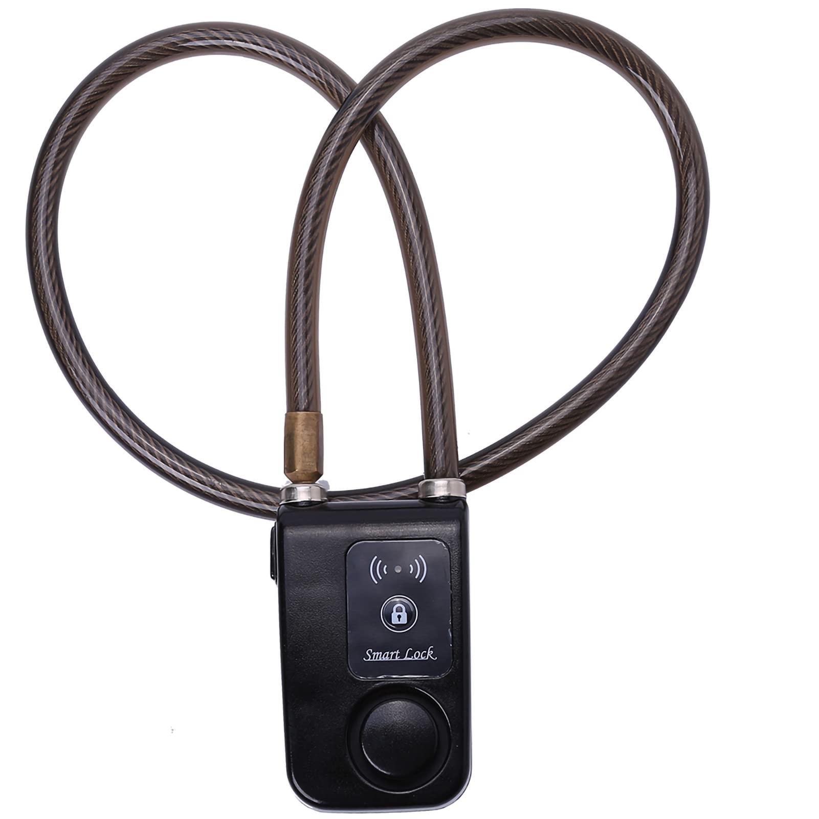 Dilwe Fahrrad-Smart-Schloss, APP-Steuerung, Bluetooth-Anti-Diebstahl-Alarm, Kettenschloss mit 105 DB Alarm für Fahrräder, Motorräder, Tore