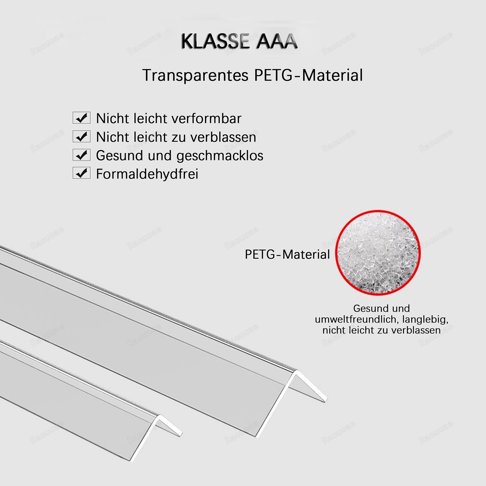 Pack De 3 Protectores De Esquinas Transparentes, Esquineras Autoadhesivas De Plástico, Protectores Para Esquinas De Pared, Reparador De Bordes, Protección Infantil Y Decoración Del Hogar(L:39.