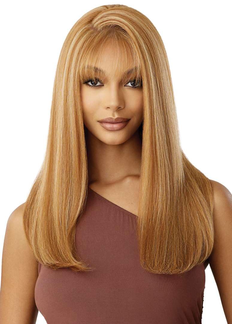 Amazon.com : Outre - 5X5 Lace Closure Wig - Human Hair Blend